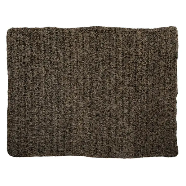 Le Tapis Seagrass - Naturel Noir - 200x300