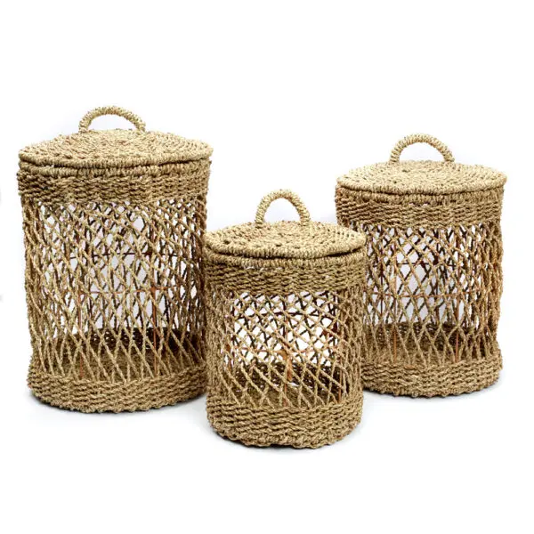 Panier rangement Le Panier à Linge - Naturel - Lot de 3
