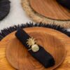 L'Assiette Ronde En Teak Root - XS – Image 4