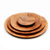 L'Assiette Ronde En Teak Root - XS – Image 9