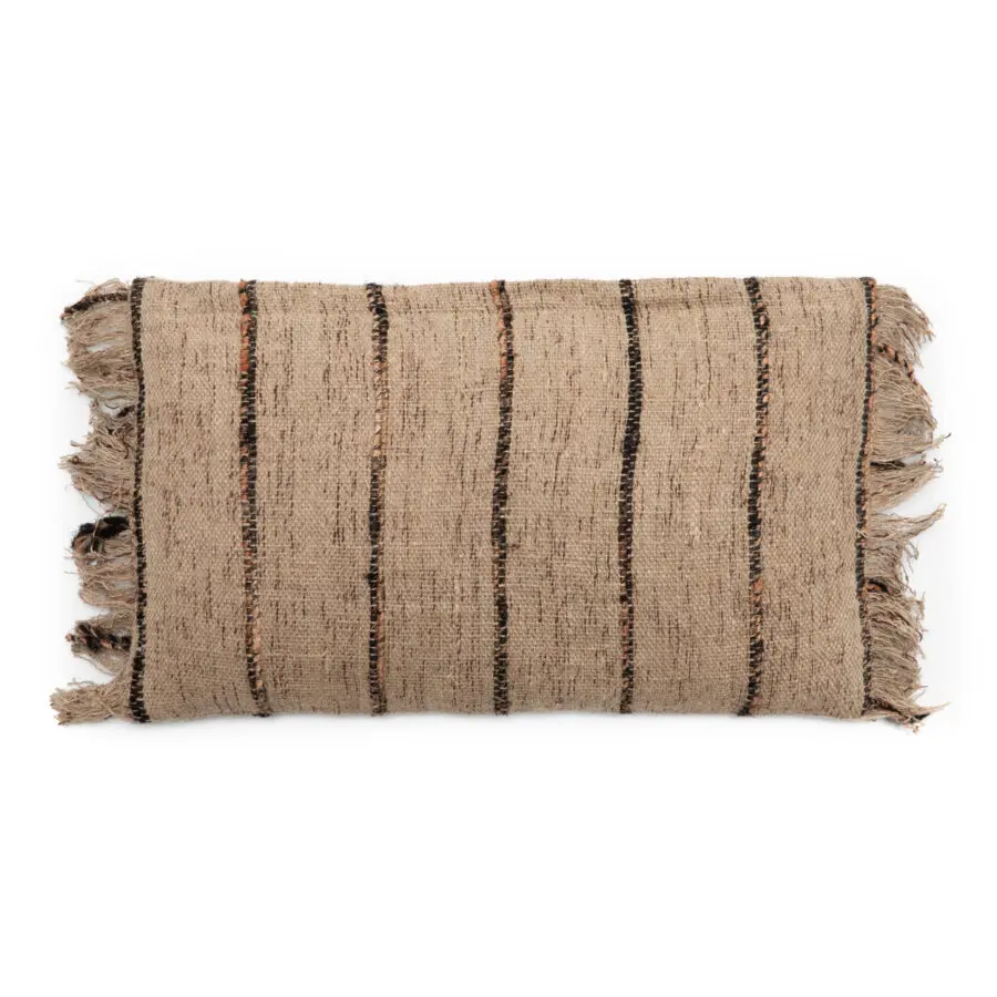 La Housse De Coussin Oh My Gee - Beige Noir - 30x50