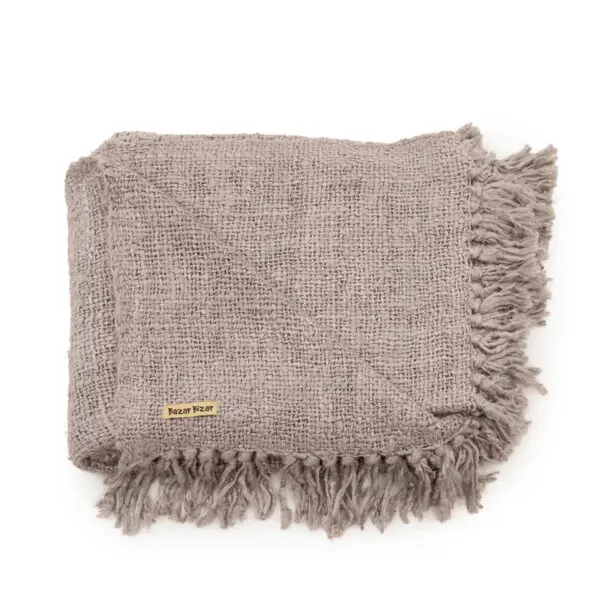 Plaid Le S'il Vous Plaid - Gris Perle