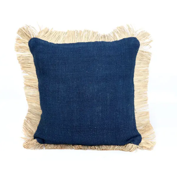 La Housse De Coussin Saint Tropez - Bleu Naturel - 50x50