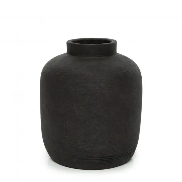 Vase noir Le Vase Peaky - Noir - L