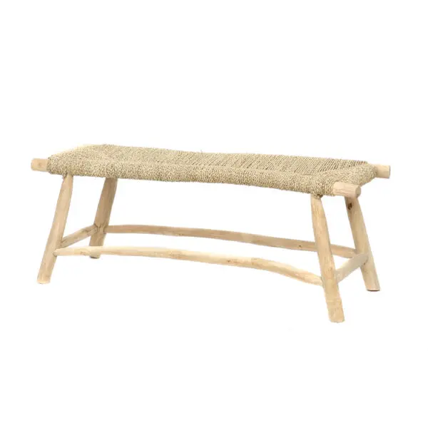 Le Banc Porto En Seagrass - Naturel - L