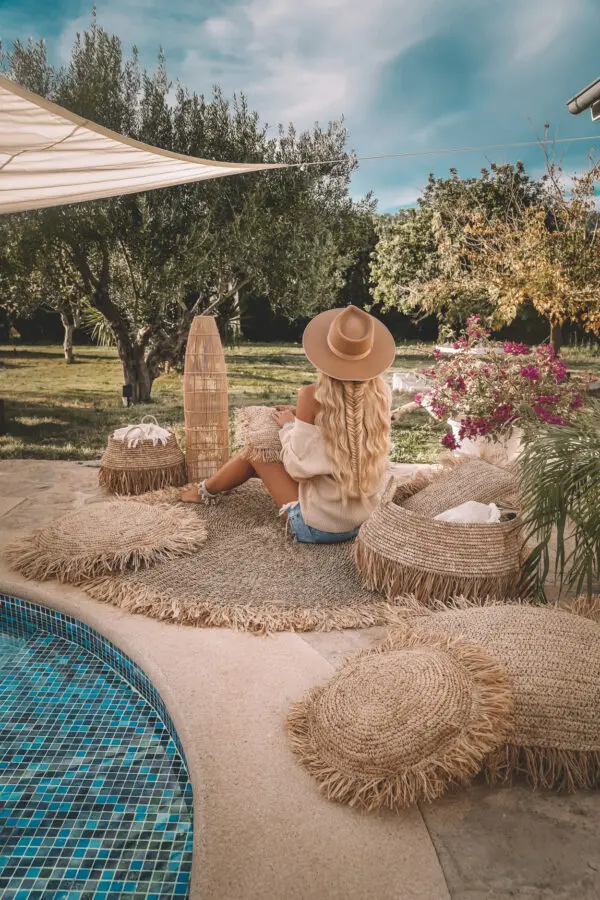 Le Panier Luxe En Raffia - Naturel - Lot de 2 Le Panier Luxe En Raffia - Naturel - Lot de 2 – Image 6