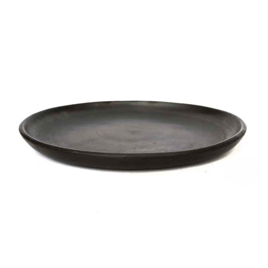 L'Assiette Classique Brûlée - Noir - L
