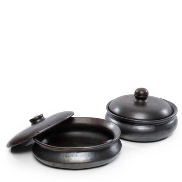 Le Pot Ovale Brûlé - Noir – Image 4