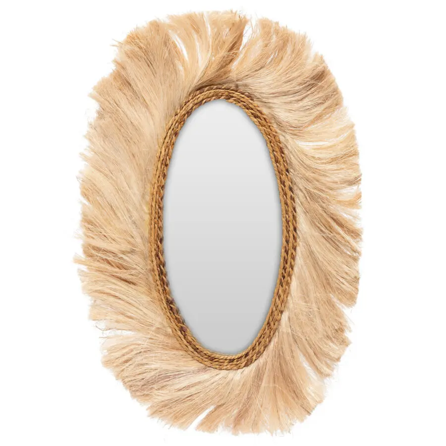 Le Miroir Ovale Sunrise - Naturel - M