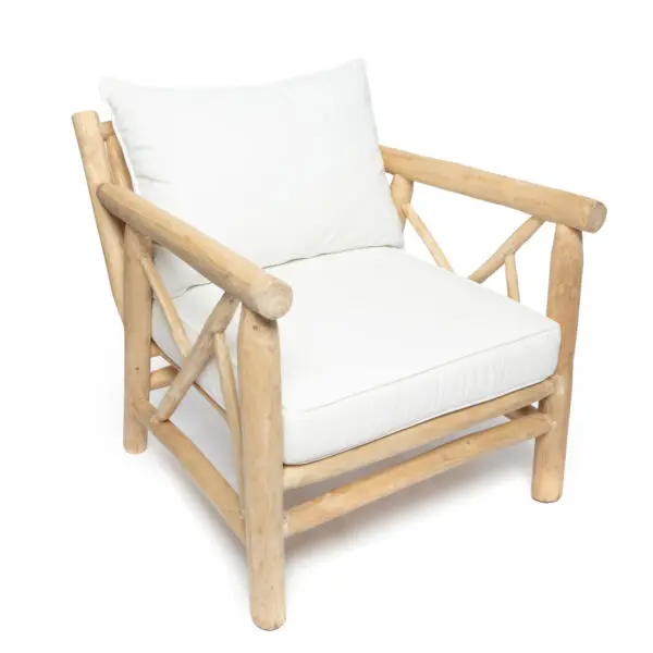 Fauteuil marron fauteuil Tulum une personne Bazar Bizar