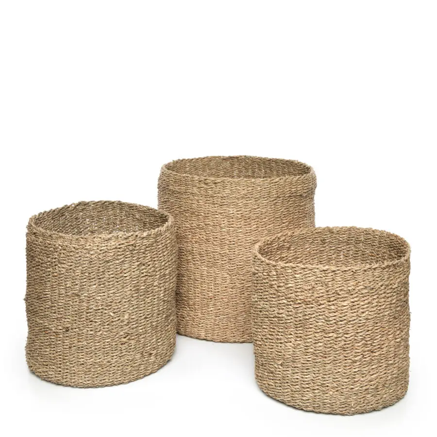 Le Panier Ho Chi Minh - Naturel - Lot De 3