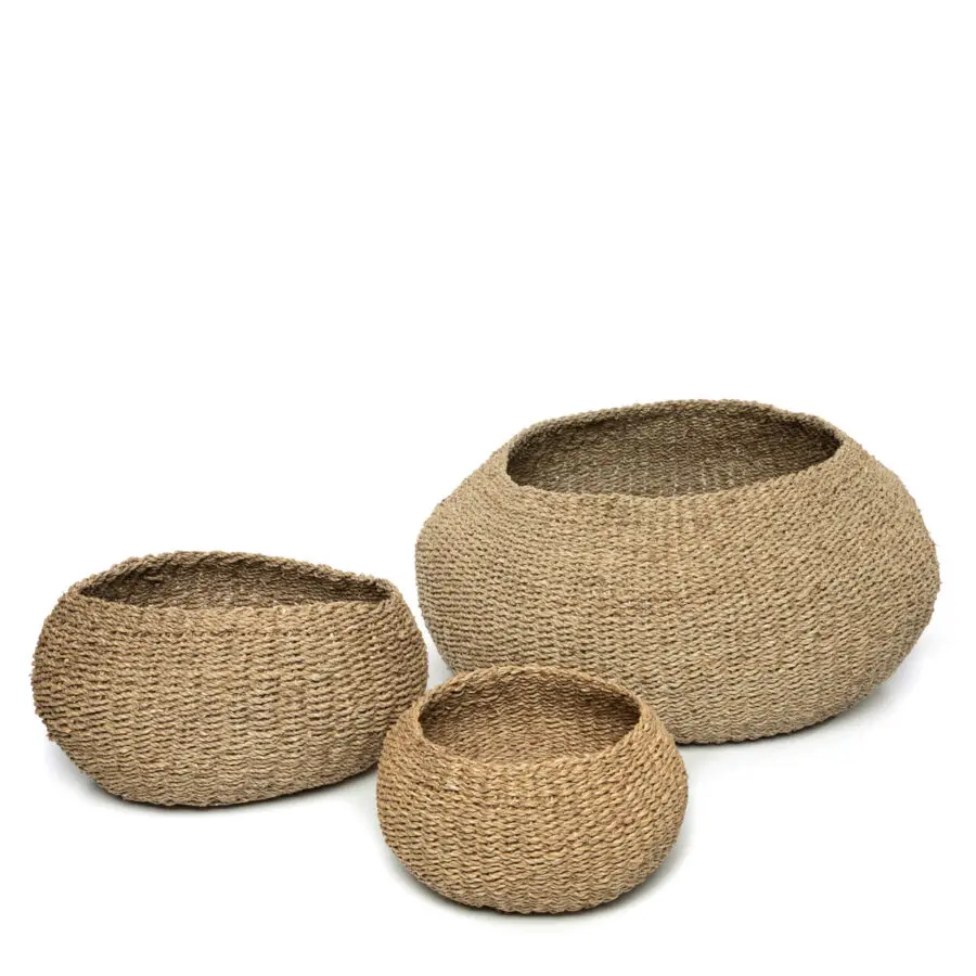 Le Panier Ho Coc - Naturel - Lot De 3