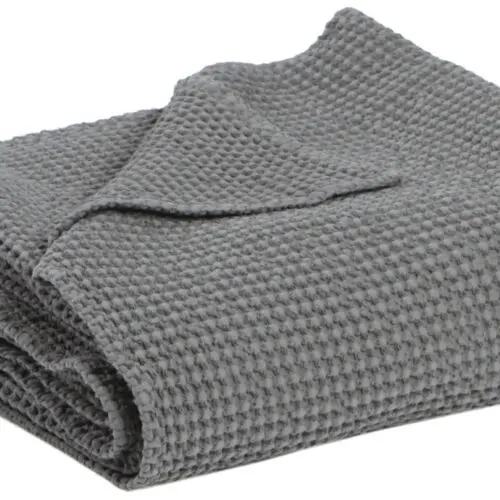 Plaid Maia Tourterelle 140 x 200