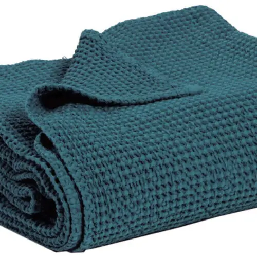 Plaid Stonewashed Maia Topaze 140 x 200