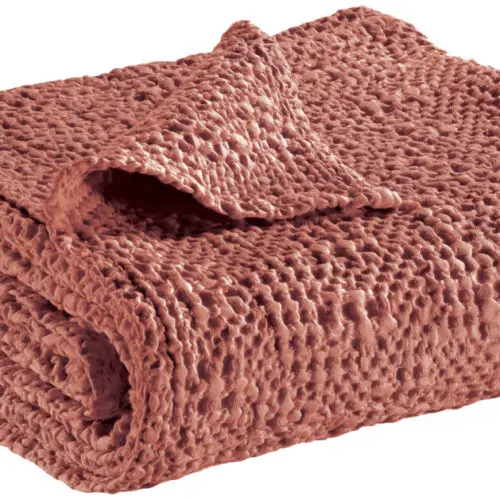 Plaid Stonewashed Tana Blush 140 x 200