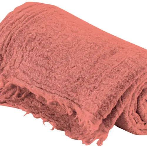 Plaid uni Leto Rose 130 x 200