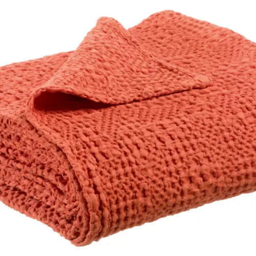 Plaid stonewashed Tana Marmelade 140 x 200