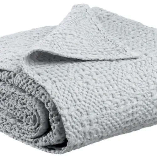 Plaid stonewashed Tana Perle 140 x 200