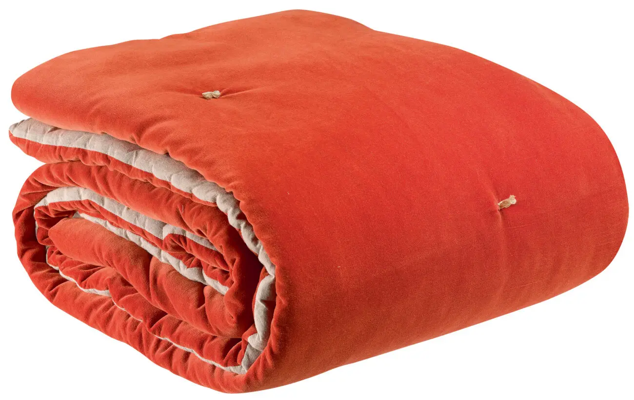 Plaid points noués Elise Marmelade 140 x 200