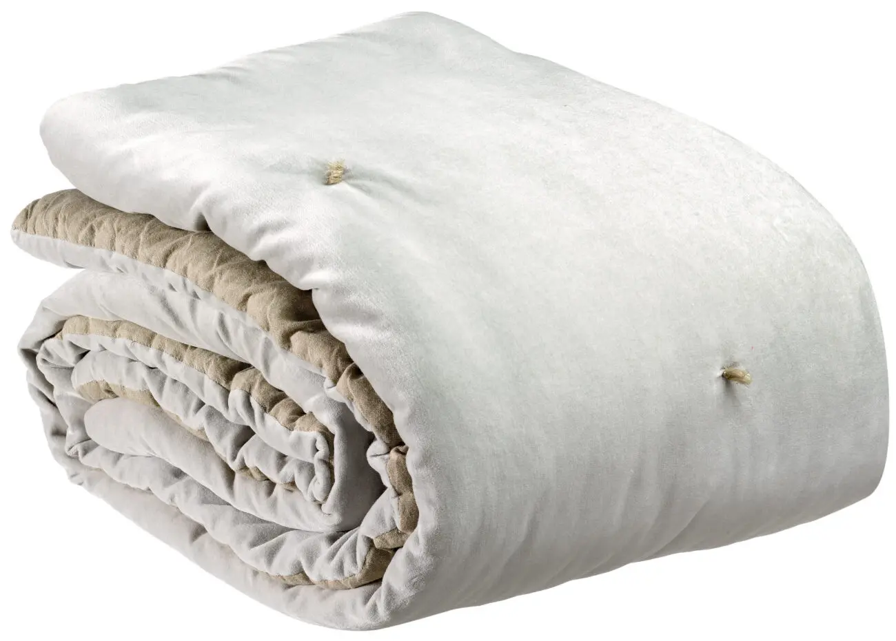 Plaid points noués Elise Perle 140 x 200