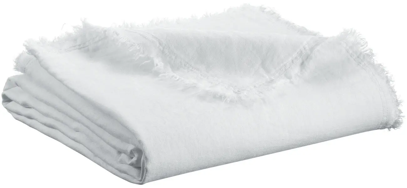 Plaid Zeff Nomade Blanc 130 x 180