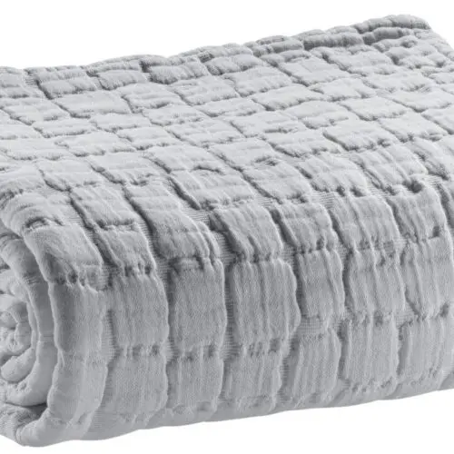 Plaid stonewashed Swami Perle 130 x 200