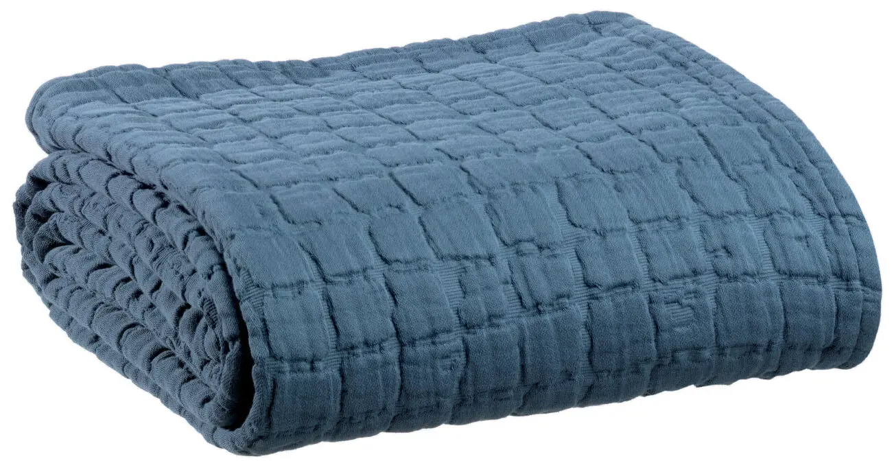 Plaid stonewash Swami Tempête 130 x 200