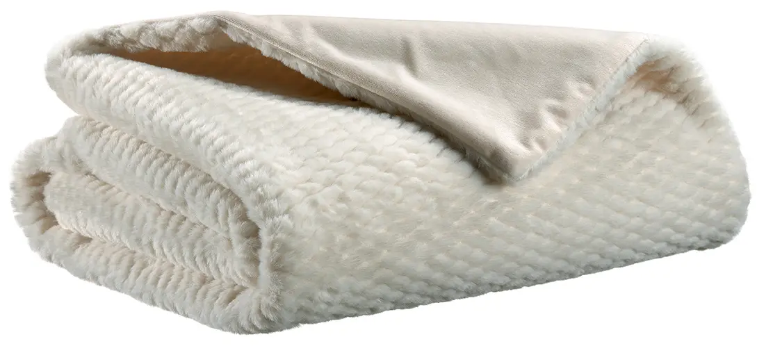 Plaid Plaid Georgia Neige 140 x 180