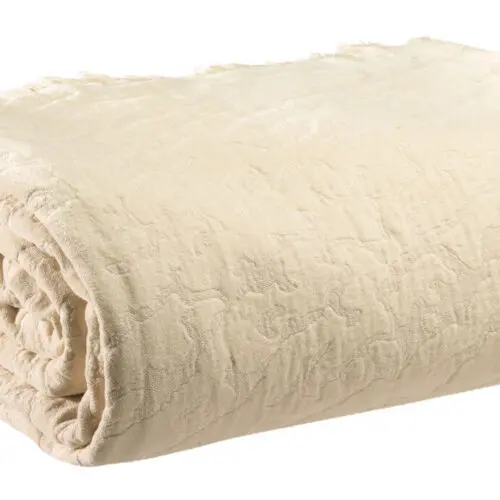 Plaid Inès Crème 130 x 170