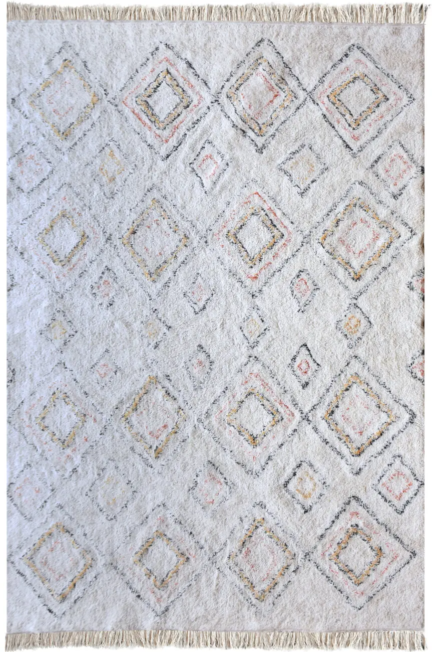 Tapis Salford Ivoire/Multi 120 X 180