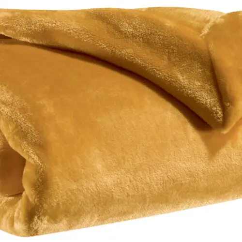 Plaid Tender Ocre 150 x 200