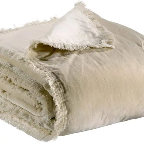 Plaid uni Fara Lin 135 x 200