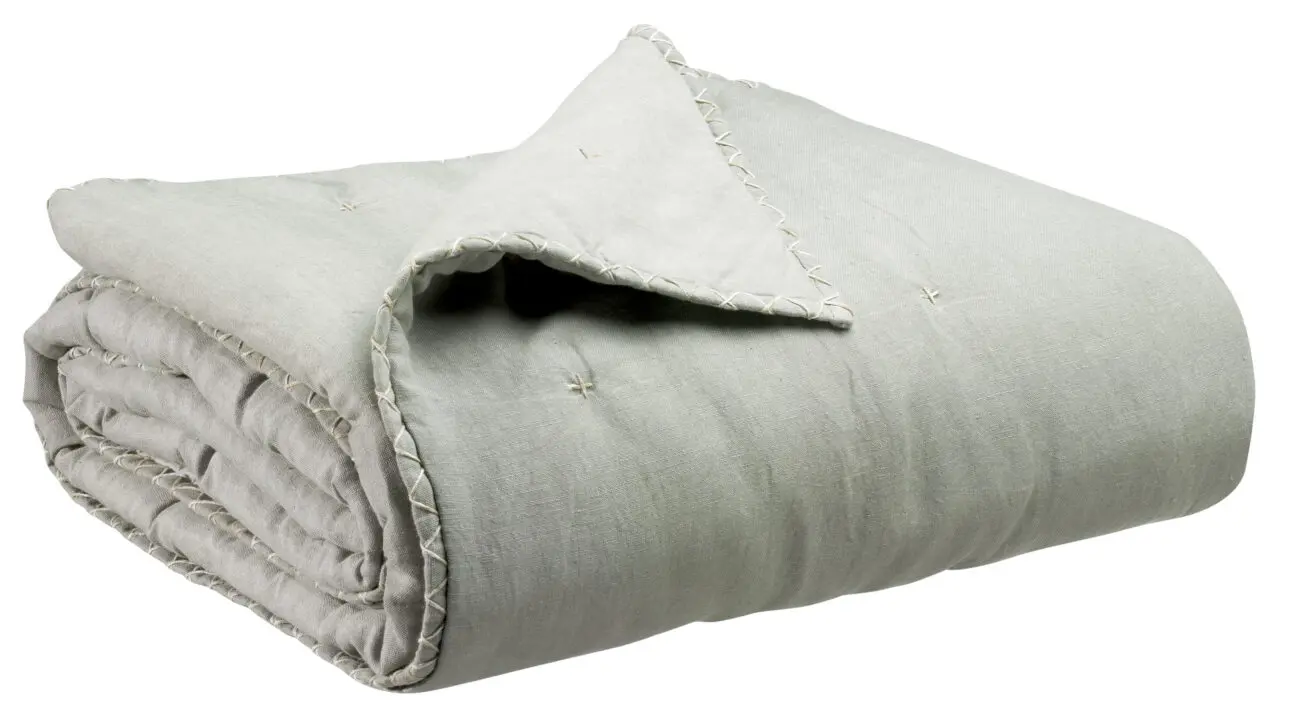 Plaid uni Nala Perle 140 x 200