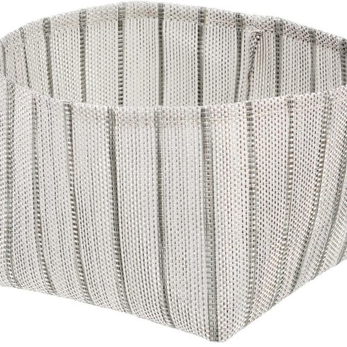 Corbeille Ă pain Manoka Argent 15 X 15 X 12