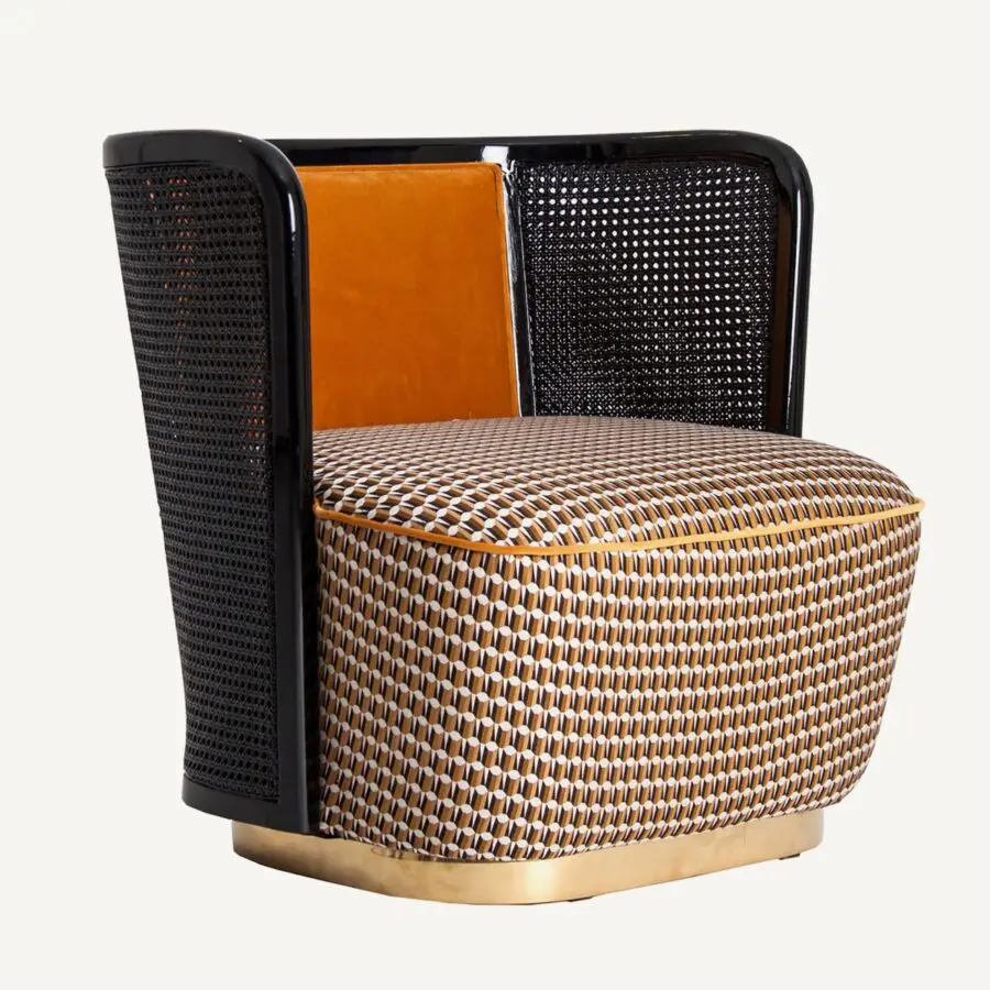 fauteuil Brillon Vical en bois d'hévéa. Fauteuil Vical Home