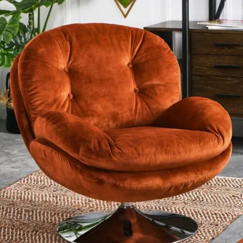 fauteuil memento fox Athezza pied chrome pivotant Athezza