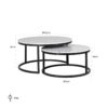Table de salon Lexington set de 2 – Image 3