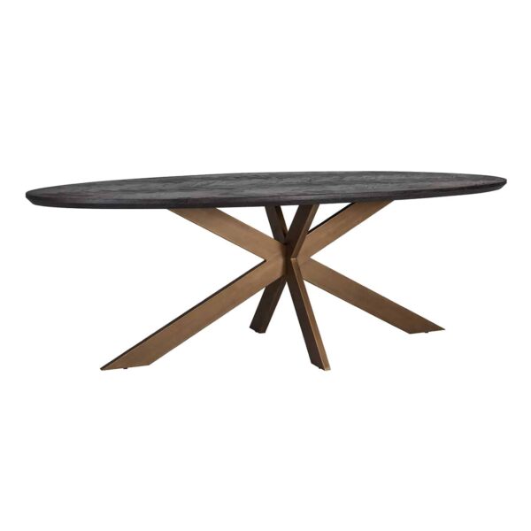 table Blackbone brass ovale 230 Richmond Interiors