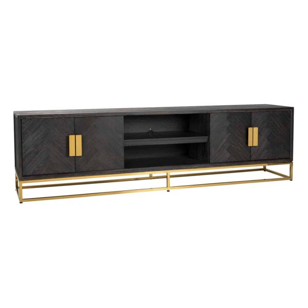 meuble tv blackbone richmond interiors gold