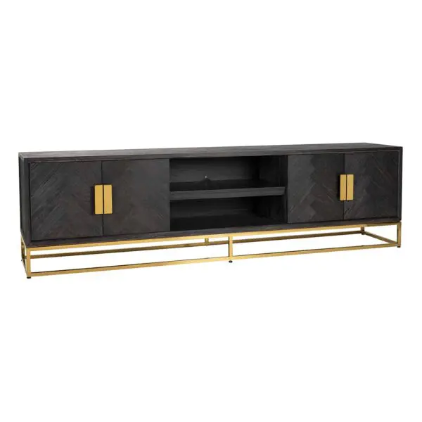 Meuble TV Blackbone Richmond interiors gold