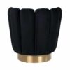 Fauteuil Mayfair noir Richmond Interiors velours – Image 3