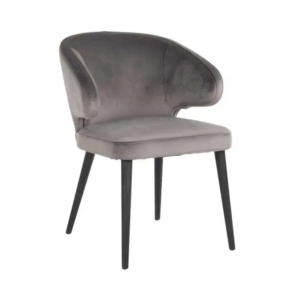 Chaise Indigo stone Richmond Interiors velours