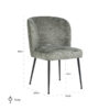 Chaise Fallon thyme fusion Richmond Interiors – Image 6