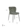 Chaise Darby thyme fusion Richmond Interiors – Image 9