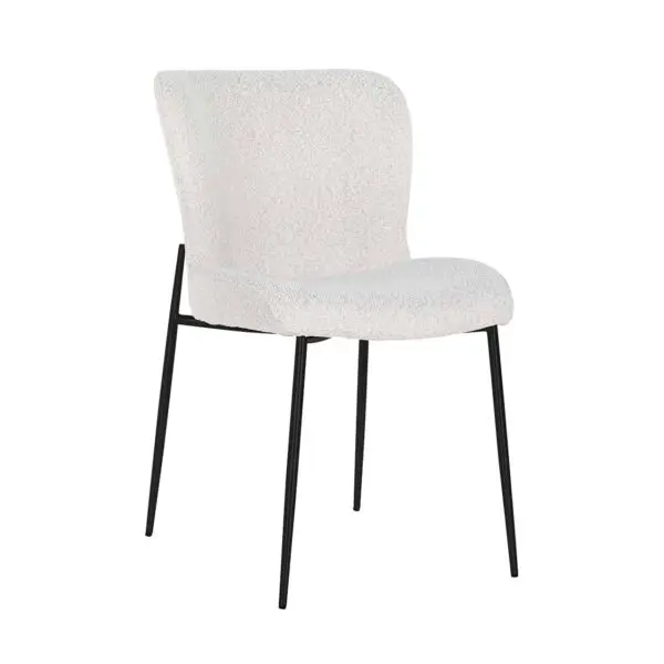 Promotions Chaise Darby blanc bouclé Richmond Interiors