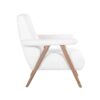 Fauteuil Bono blanc Richmond Interiors tissu bouclé – Image 3