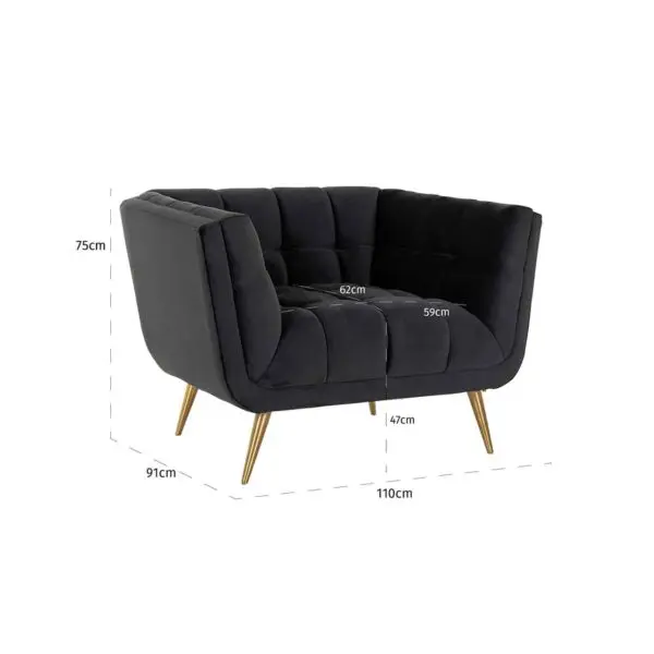 Fauteuil Huxley Anthracite Richmond Interiors 2