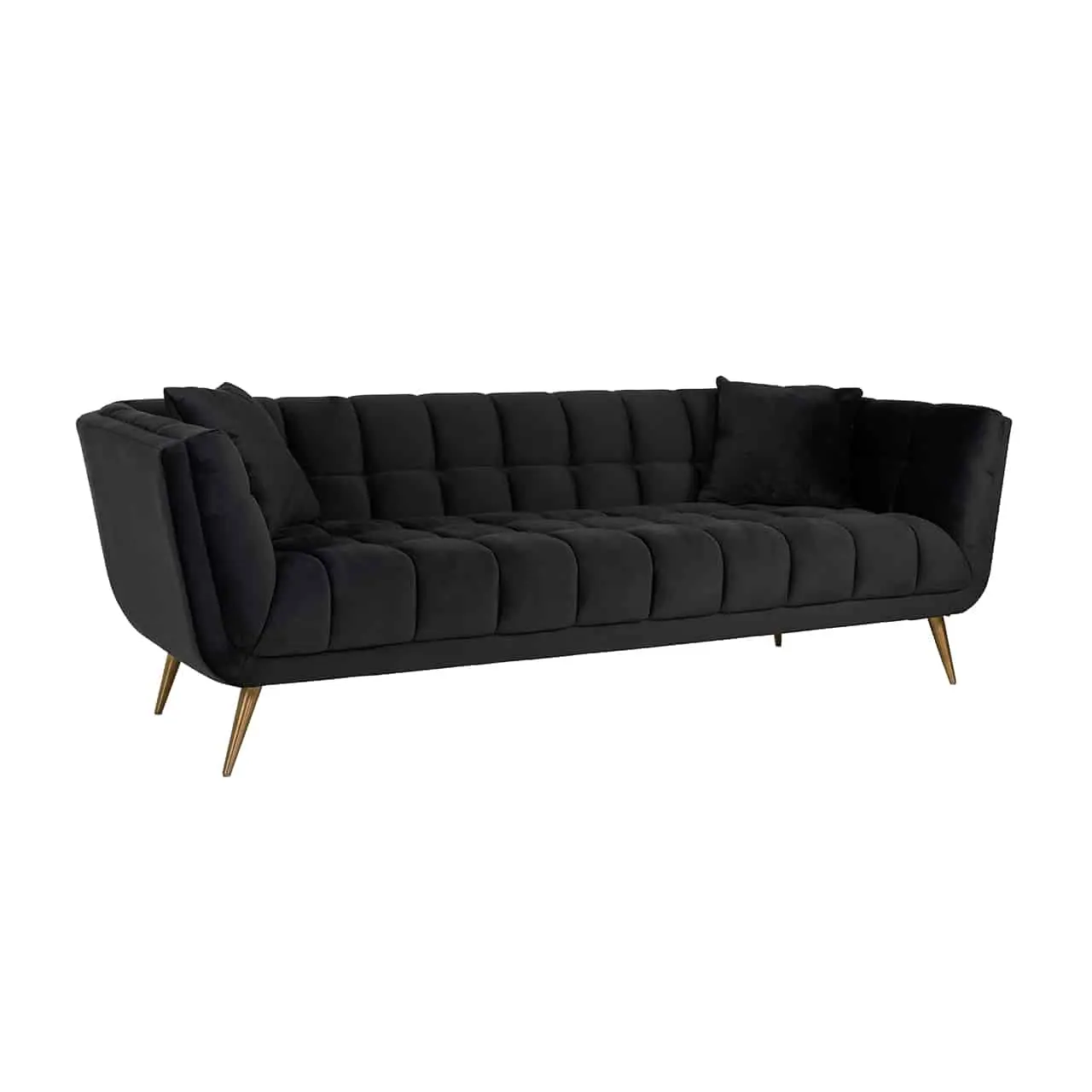 canapé Huxley anthracite Richmond Interiors velours