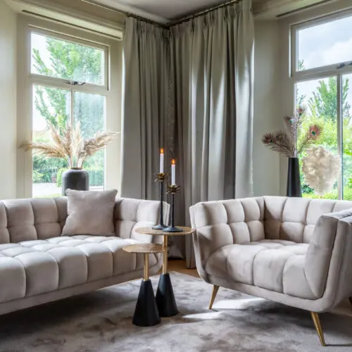 Canapé Huxley kaki Richmond Interiors 2 fauteuil Huxley kaki Richmond Interiors