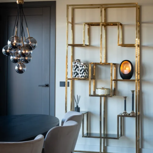 Chaise Darby kaki Richmond Interiors en situation